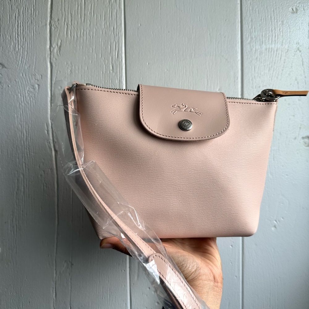 Longchamp Light Pink Clutch